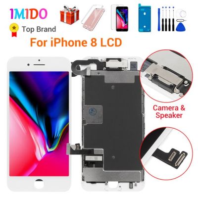 หน้าจอสมบูรณ์ Lcd สำหรับ Iphone 7 8 Plus Oem Display แผงหน้าจอทัชสกรีนประกอบแบบเต็มพร้อม3d สัมผัส100% ทดสอบไม่มีพิกเซลที่ตาย