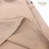 Cocandy official store áo dài cho bé chất liệu thô cotton màu be, nâu, - ảnh sản phẩm 6