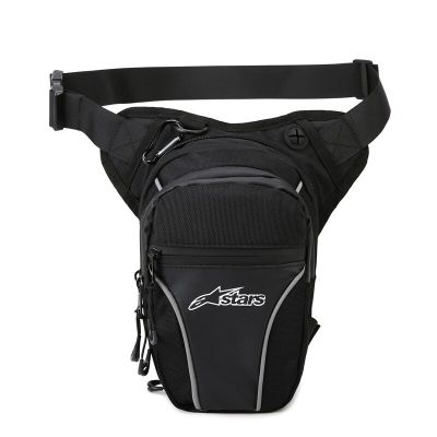 2023 Multi-functional leg bag bike messenger bag men and Women Fanny Pack Black Nylon Mens waist bag Running Belt