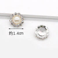 Hot a variety of gorgeous diamond Alloy jewelry Accessories Flat Back Imitation pearls Base Settings Wholesale Handmade Fitting