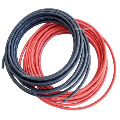1Pair 6mm² / 4mm² / 2.5 mm² 10/12/14AWG 7/8/10m Black Red Solar PVC Insulated Electrical Connector Cables PV Panel Connect