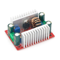 DC 400W 15A Step-Up Boost Converter แหล่งจ่ายไฟคงที่ในปัจจุบัน LED Driver 8.5-50V ถึง10-60V เครื่องชาร์จแรงดันไฟฟ้า Step Up โมดูล