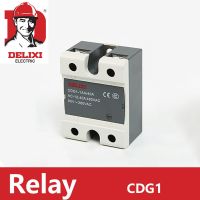 Yingke รีเลย์ Ssr Delixi โซลิดสเตทรีเลย์ควบคุม Dc แบบเฟสเดียวควบคุม Dc Cdg1-1dd 10a 25a 60a 80a Ssr-Dd 1ชิ้น