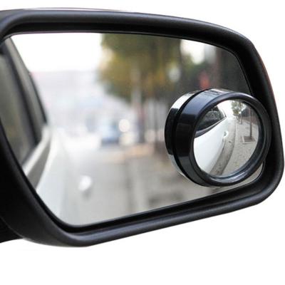 【cw】1 Pair Car Small Round Mirror Car Exterior Accessories Rearview Auxiliary Mirror HD Blind Spot Small Round Mirror ！