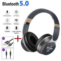 HIFI Wireless Headphones 3D Stereo Bluetooth Headset Foldable Gaming Earphones With Mic TF Card Noise Sports Earplugs For Xiaomi