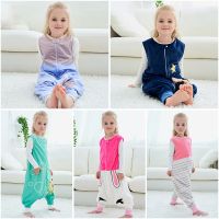 Pajamas For Children Girls Boy Sleepwear New Toddler Cartoon Sleeping Bag Flannel Baby Sleep Clothes Jumpsuits Cute Warm Romper