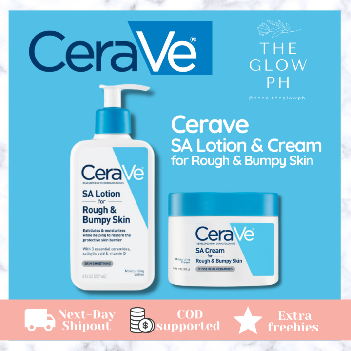 [AUTHENTIC] CERAVE SA Lotion 237ml / 562ml and Cerave SA Cream 340g