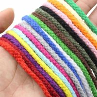 30meters 5mm Cotton Cord Eco-Friendly Twisted Rope High Tenacity Thread DIY Textile Craft Woven String Home Decoration Touw General Craft