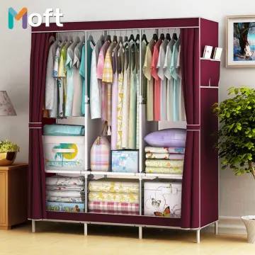 Simple Wardrobes Plastic Storage Cabinet Folding Bedroom Closets