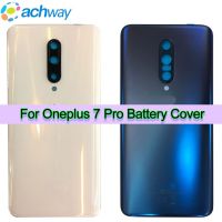 100% ใหม่สำหรับ Oneplus 7 Pro Cover Housing สำหรับ Oneplus 7 Pro เคสประตูหลังอะไหล่สำหรับ Oneplus 7 Proback Cover