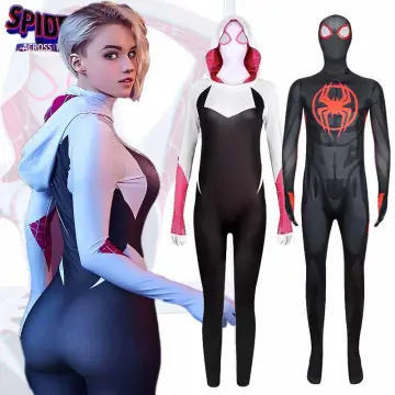Spider-Girl Jumpsuit Spider-Woman Bodysuit Cosplay Suit Costume