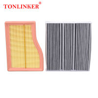 TONLINKER Cabin Air Filter Oil Filter For Mercedes Benz B Class W247 T247 B180 B200 DCT 1.3L 2019 2020 2021 2022- Ser 3Pcs1Pcs