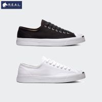 รองเท้าลำลอง Converse Jack Purcell Cotton Ox [ Black&amp;White ] รุ่นใหม่พื้นขาว
