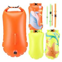 Swim Buoy Float Drifting Buoy Drybag for Safety Inflatable Bag with Detachable Belt for Canoeing Kayaking Paddling and Rafting benefit