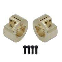 2Pcs 46G Brass Rear Axle Counterweights For Traxxas TRX4M 1/18 RC Crawler Car Upgrade Parts