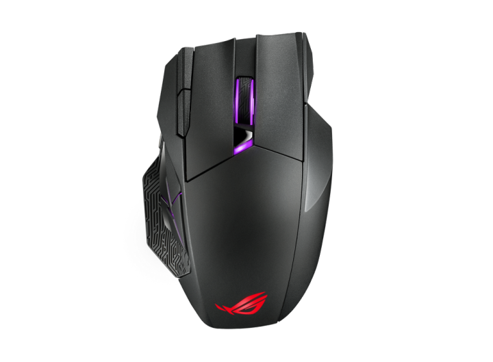 asus-gaming-mouse-rog-spatha-x-with-magnetic-charging-stand-เมาส์เกมมิ่งไร้สาย-พร้อมแท่นชาร์จ-ประกัน-2ปี