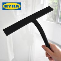 Shower Squeegee Window Glass Wiper Silicone Scraper Cleaner Brush Long Handle Bathroom Mirror Wiper Bathroom Accessories