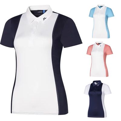 Golf clothing womens jersey slim outdoor sports fashion breathable perspiration quick-drying trendy top FootJoy Titleist Mizuno TaylorMade1 SOUTHCAPE PING1✧⊕