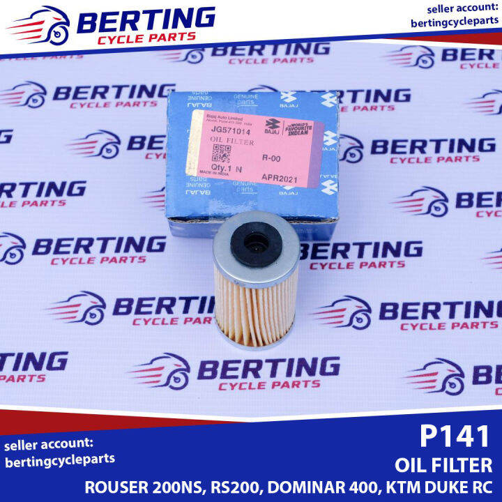 OIL FILTER Rouser NS200 200NS RS200 Dominar 400 V1 UG KTM Duke 200 250