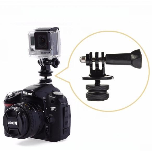 best-seller-ขาตั้งอะแดปเตอร์hot-shoe-adaptor-ขากล้องตั้งกล้อง-tripod-mount-gopro-sjcam-yi-camera-action-cam-accessories