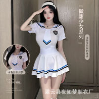 Yu Lianxin Sexy Lingerie Uniform Seductive Role Play Suit Sexy Japanese Style Student Sailor Suit 1306