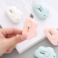 Cute Cloud Mini Portable Paper Knife Paper Cutter Office Stationery Cutting Supplies