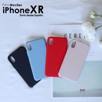 [Lao 6 s mouse pad]  ตัวป้องกันของเหลวสำหรับหลังนิ่ม iPhone XR เคสซิลิโคนด้วยมาร์ทโฟนแคลิฟอร์เนียระดับสูง