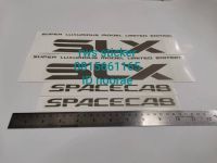 สติ๊กเกอร์ SPACECAB SLX ติดแค๊ป ISUZU TFR ปี94