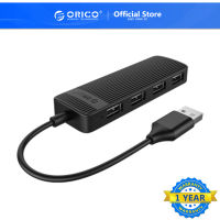 Orico 4 พอร์ต Usb 2.0 Hub อุปกรณ์เสริมสําหรับคอมพิวเตอร์แล็ปท็อปโน๊ตบุ๊ค Pc (FL02)