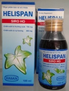 SI RÔ THẢO DƯỢC HELISPAN - SI RÔ HO CẢM CHAI 100ml