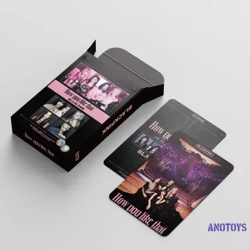 4pcs/set BLACKPINK photocards LOMO Card collection card Postcard