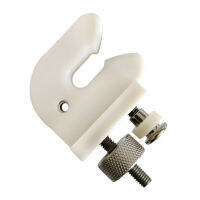 Alpha 1PC Securing Clip White Supporter Badminton Racekt Machine Stringer Tools U-shape Badminton Accessories ACC-013