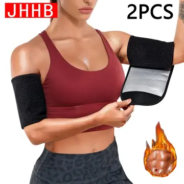 1 pair 420D Weight Loss Arm Shaper Fat Buster Arm Slimming Sleeves Tight  Compression Arm Massager