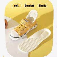 A Pairs Kids Memory Foam Insoles Children Orthopedic Breathable Flat Foot Arch Support Insert Sport Shoes Running Pads Care Tool