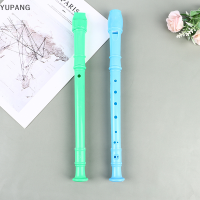 YUPANG ขลุ่ยพลาสติก8รูขลุ่ยยาวเครื่องดนตรีเป่าลมสีสันสดใส