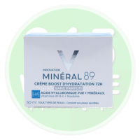 VICHY Mineral 89 72H Moisture Boosting Cream 50ml. วิชี่ มิเนอรัล 89 72เอส มอยส์เจอร์ บูสติ้ง ครีม 365wecare