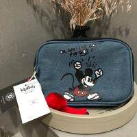 Kipling mickey 102 กระเป๋าดินสอ กระเป๋าดินสอ กระเป๋าดินสอแต่งหน้า กล่องดินสอนําเข้า