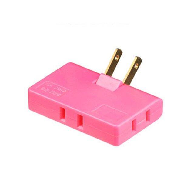 US Power Plug Adapter Foldable Extension Travel Converter Socket Portable Charging Sync