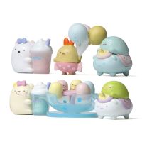 การ์ตูนญี่ปุ่นอะนิเมะ Sumikko Gurashi ฟิกเกอร์ PVC รูปแบบสัตว์หมีเพนกวินตุ๊กตาสัตว์เลื้อยคลานบ้านตกแต่งขนาดเล็กเด็กผู้หญิงตุ๊กตาของขวัญตัวตุ๊กตาแอคชั่น