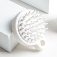 【BEIBEI】 Japanese Shampoo Brush Silicone Massage Comb Hair Care Household Scalp Care Massage Brush