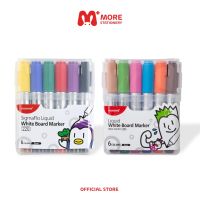 Monami (โมนามิ) ปากกาไวท์บอร์ด รุ่น SigmaFlo Liquid 220 Set 6 สี พร้อมกล่อง