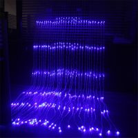 Waterfall Meteor Shower Rain String Light Christmas Led Festoon 2/3/6M led Holiday Decorative Lights For Home Garland Curtain Fairy Lights