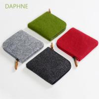 DAPHNE Key Cheap Mini Men Coin Purse Wool Felt Bag