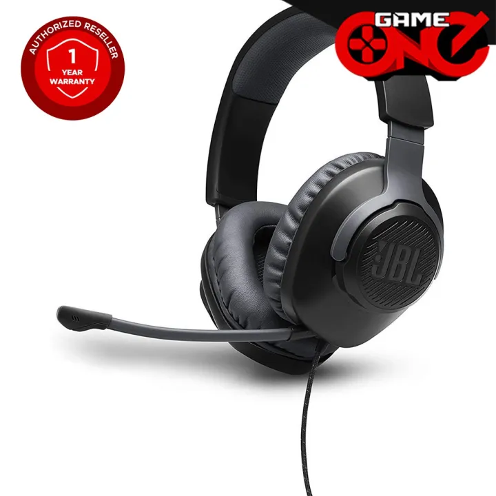 JBL Quantum 100 Wired OverEar Gaming HeadsetBlack Lazada PH