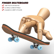 FS Finger Skateboard Wooden Fingerboard Toy Professional Stents Fingers