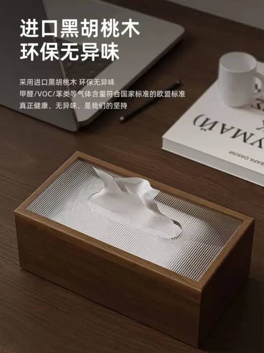 muji-high-end-retro-style-desktop-paper-box-wooden-light-luxury-high-end-office-study-room-living-room-tea-table-bedroom-napkin-storage-original