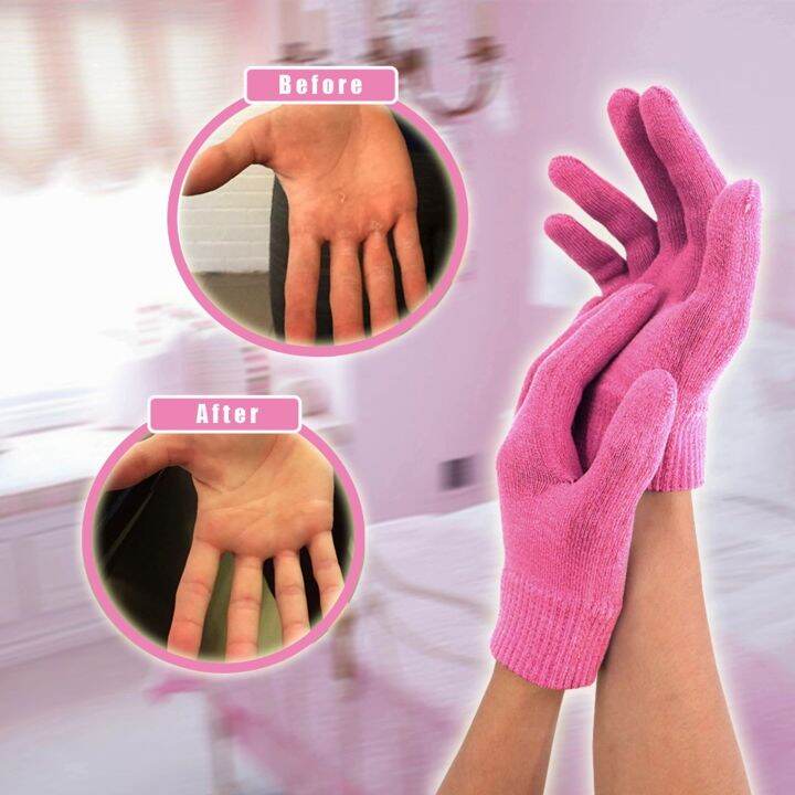 Moisturizing Gel Gloves Skin Protection and Prevention (Color May Vary