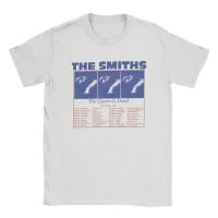 The Smiths US Tour 86 The Queen Is Dead T-Shirt for Men Vintage Cotton Tee Shirt Crewneck Short Sleeve T Shirt Gift Idea Clothes