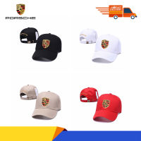 PORSCHE Racing Snapback หมวกปักใหม่ป้ายหมวกเบสบอลหมวกกันแดดกลางแจ้ง # XH71301