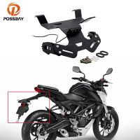 ۩ Motorcycle License Plate Holder Fender Eliminator Tail Tidy for Honda CB125R CB300R 2018-2021 Support De Plaque Moto Accessories